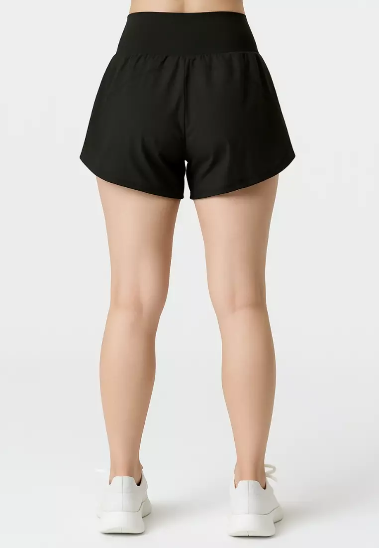 Skye Shorts - High Waist Pockets Activewear Shorts for Women - Quick Dry Workout & Yoga Training Pants