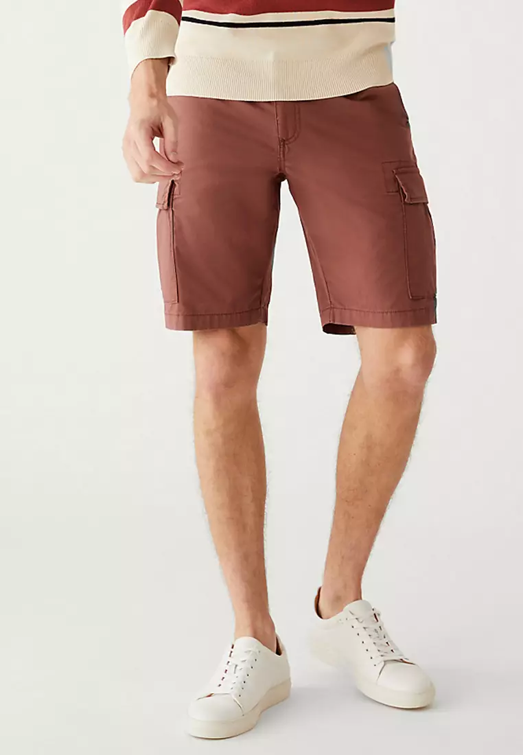 Pure Cotton Cargo Shorts