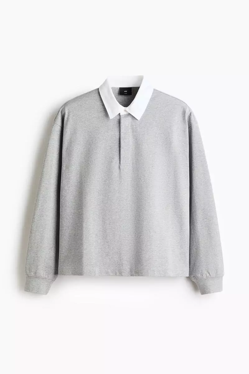 Loose Fit Cotton polo shirt