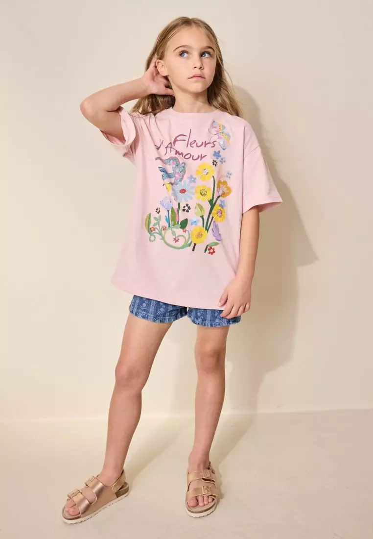 Sequin Graphic T-Shirt