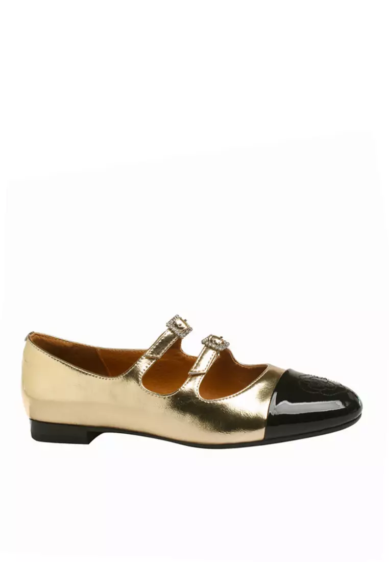Discount on Twenty Eight Shoes  shoes - SKU: VANSA Fashion Sheepskin Double Buckle Mary Jane Low Heels VSW-F-3666
