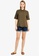 Vero Moda green Gaselle Short Sleeve Shirt EC758AA1143A21GS_4