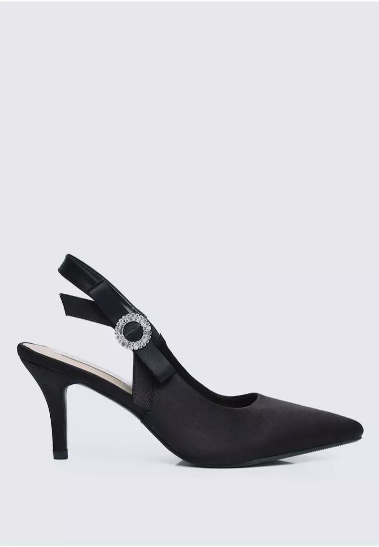 Discount on My Ballerine  shoes - SKU: Avianna Comfy Heels In Black
