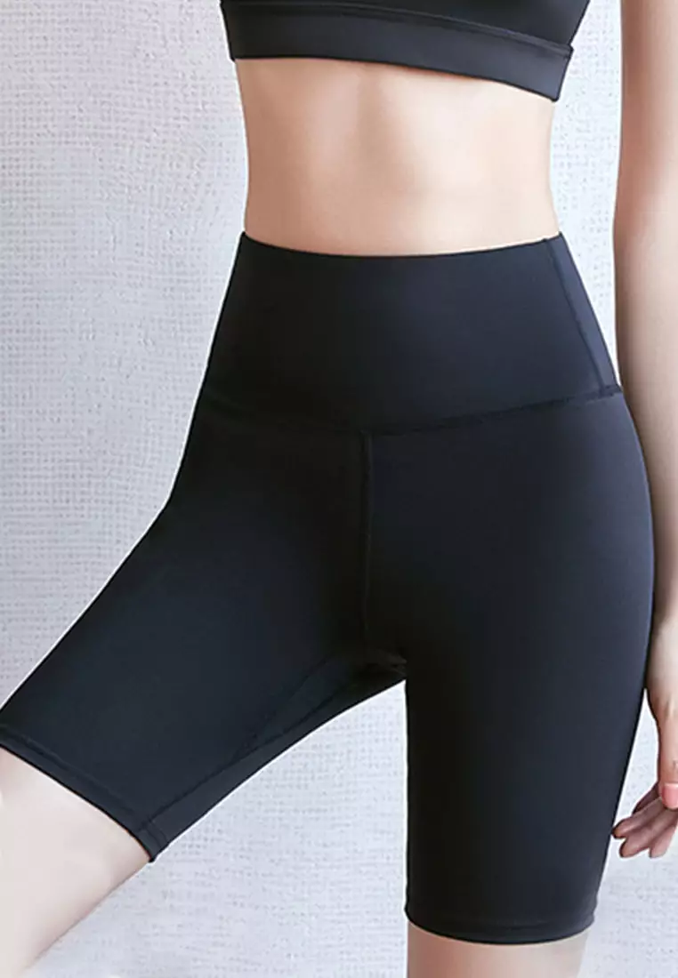 Skinny Top with Bike Shorts Set A081020BK