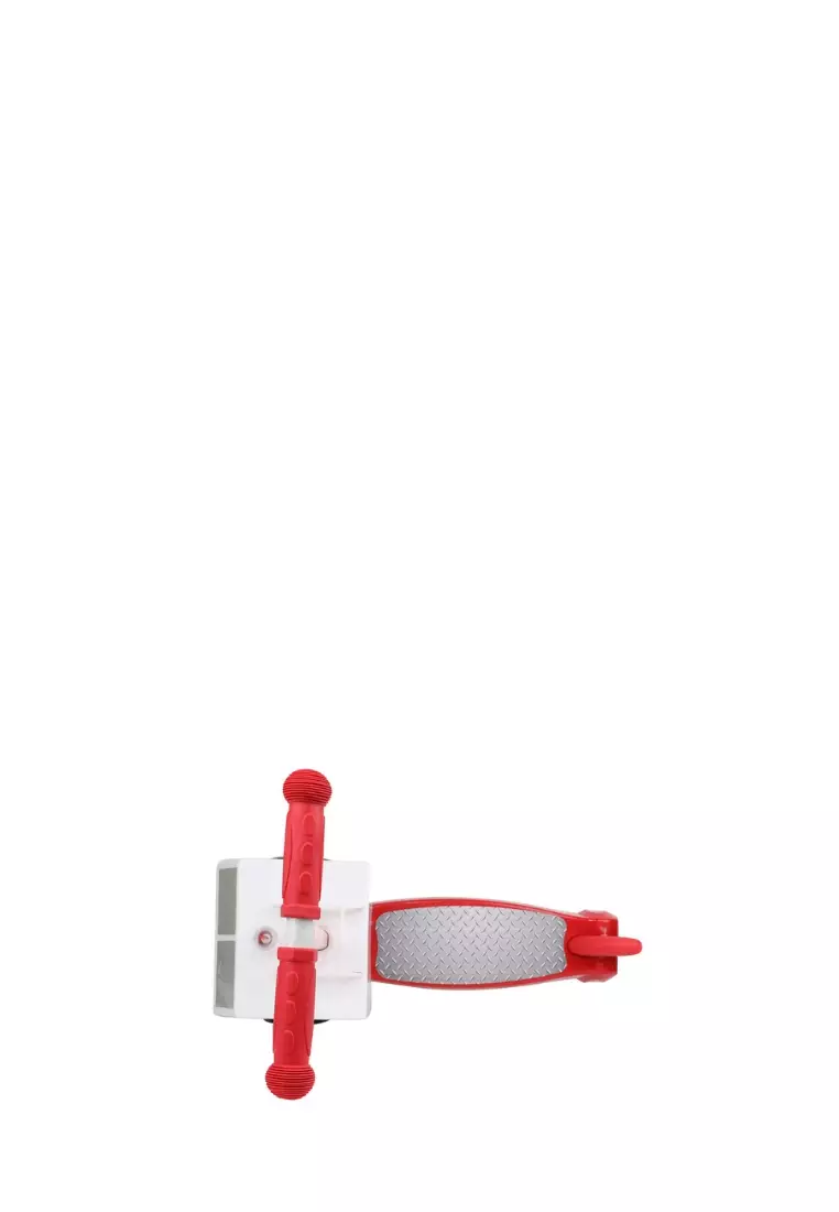 Dimensions Premium 3 Wheel Kids Scooter Fire Truck with Light and Sound - Skuter anak 3D Fire Truck