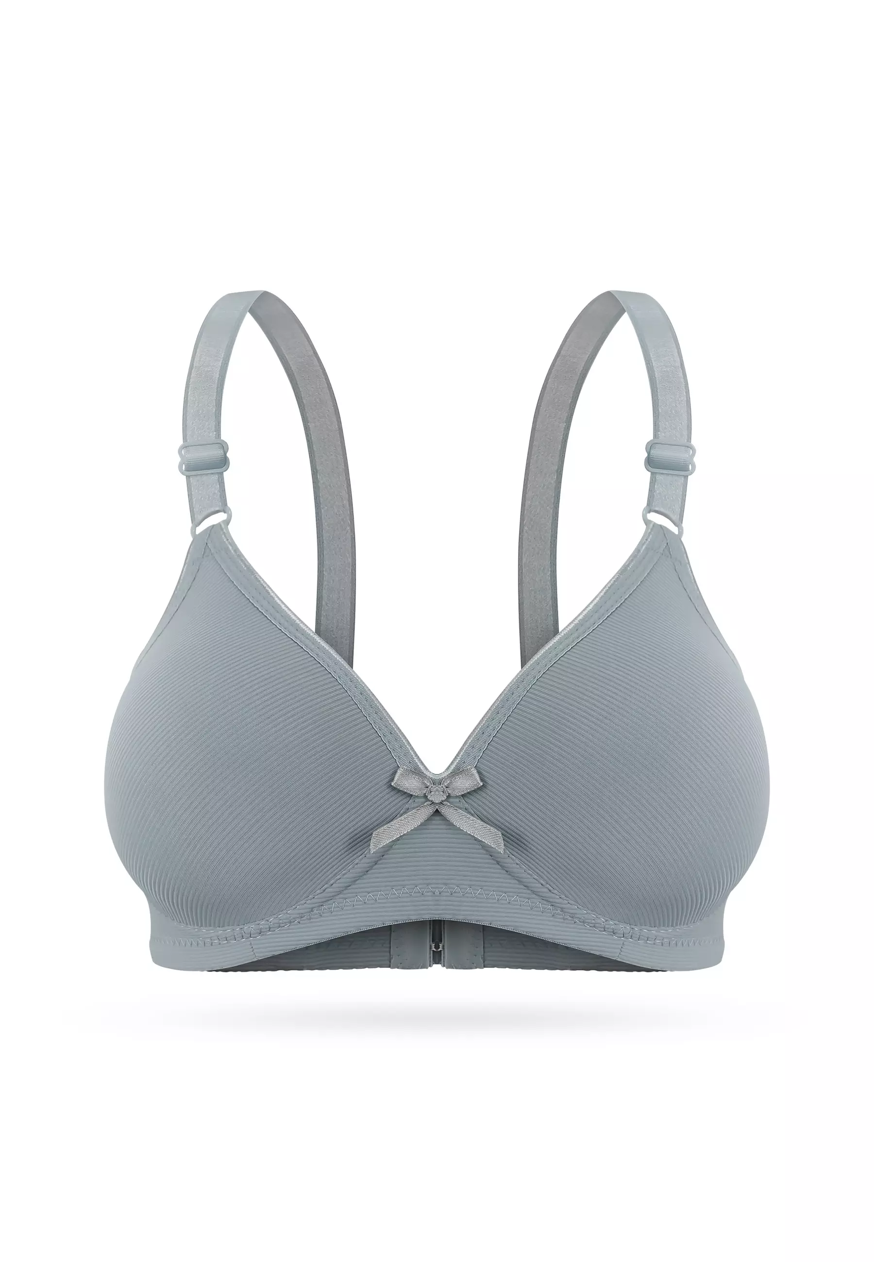 You've ( You Have ) BH Bra Wanita BH Tanpa Kawat Busa Tipis Motif Garis Beha Perempuan Women Woman Remaja 100133