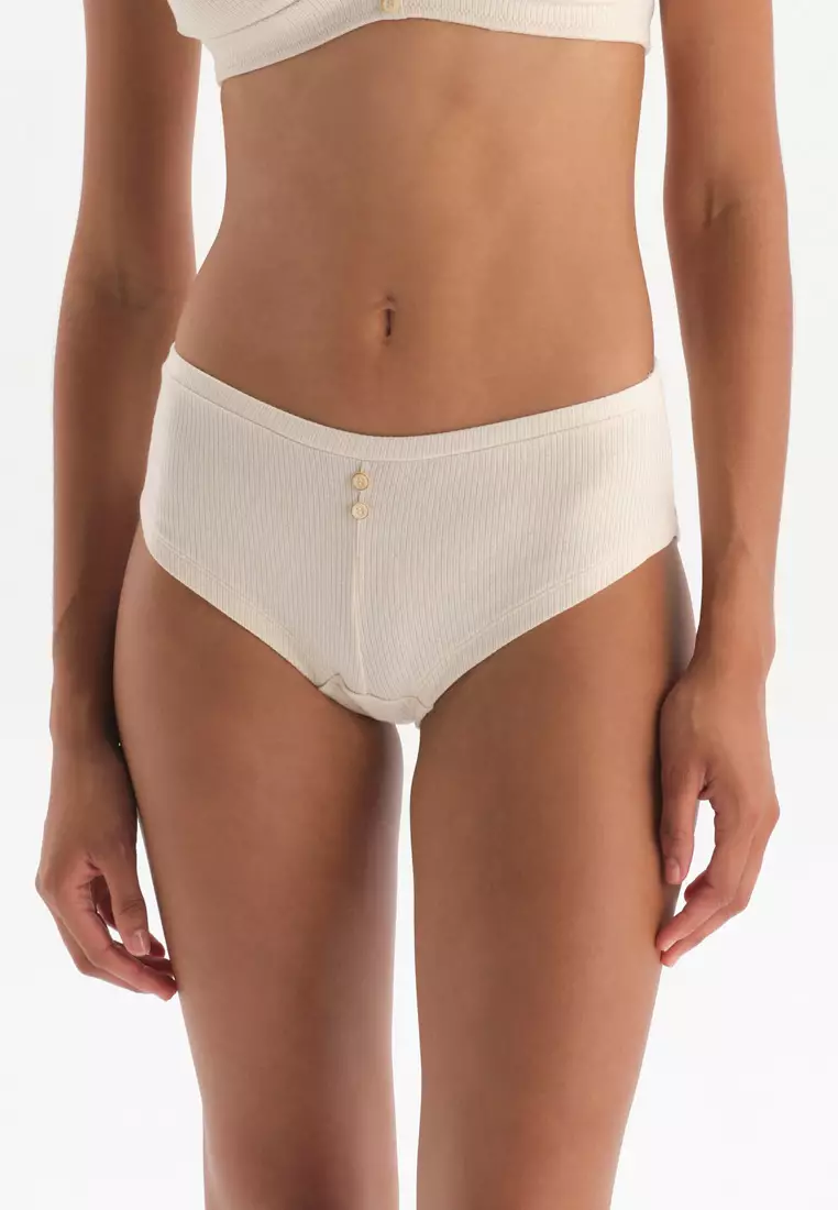 Buy DAGİ Soft Pink Brazilian Briefs, Geometric Printed, Underwear for Women  2024 Online