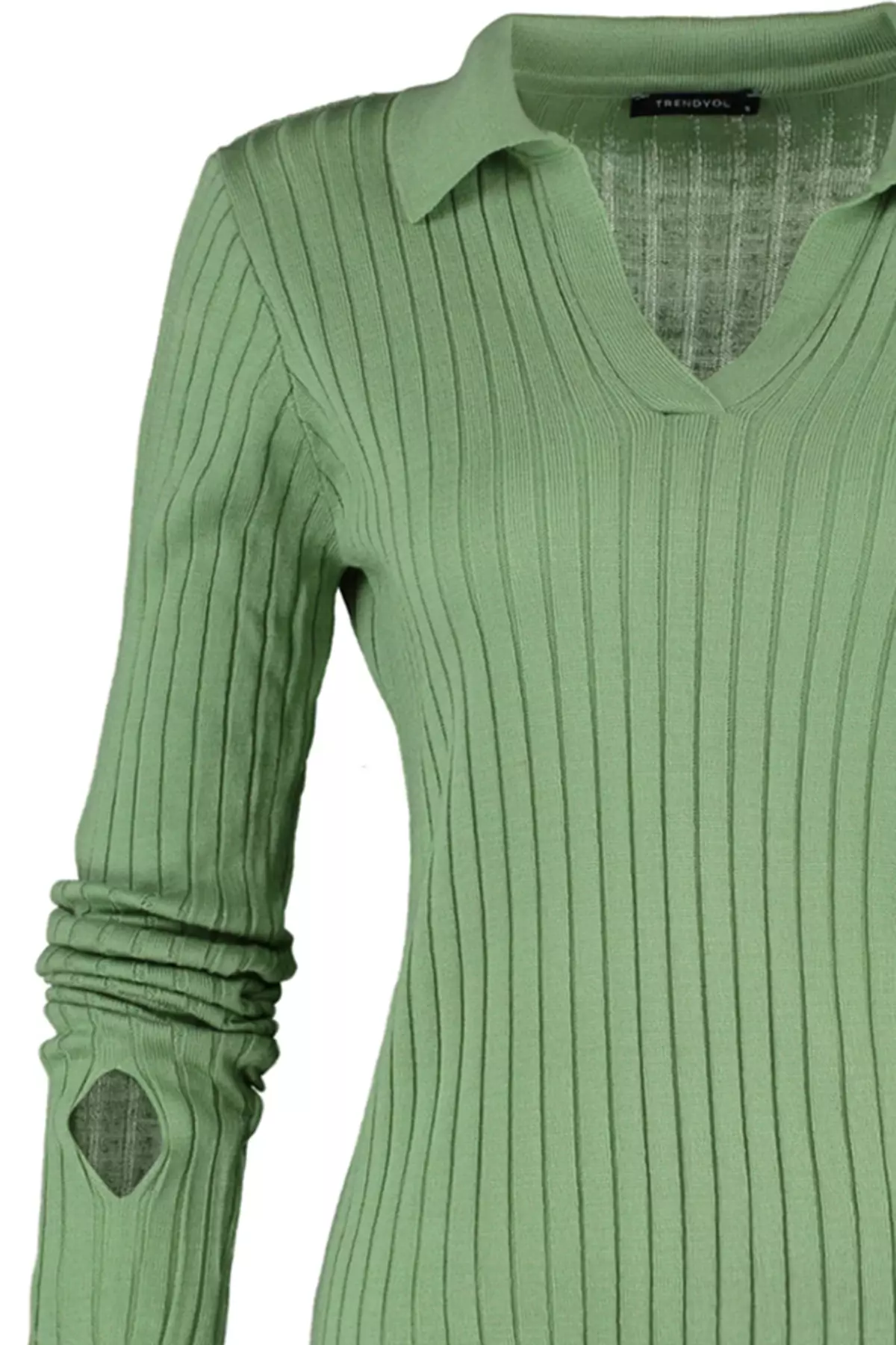 Polo Collar Knitwear Sweater