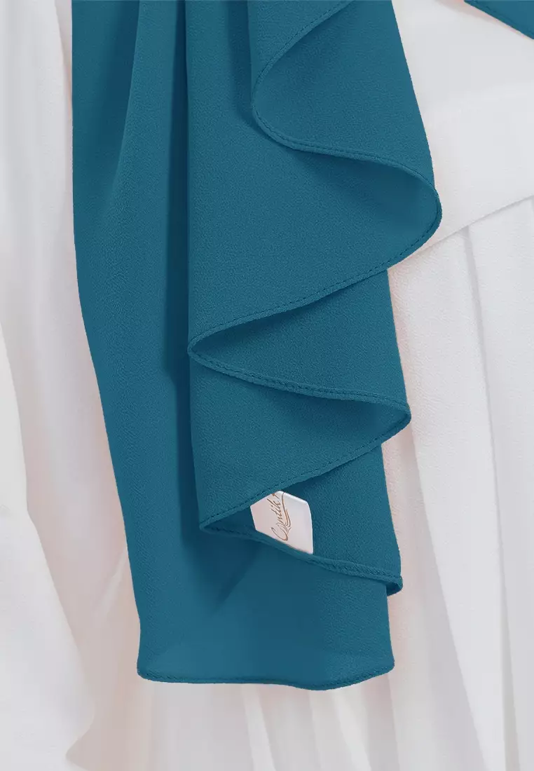 HIJAB INSTAN LUBNA - DEEP TURQUOISE
