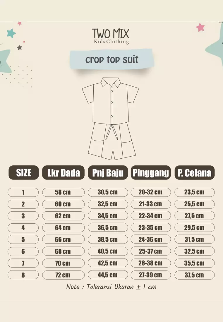 Two Mix - Baju Setelan Anak Perempuan Lucu 1-8 Tahun 4340 Aqua Haze