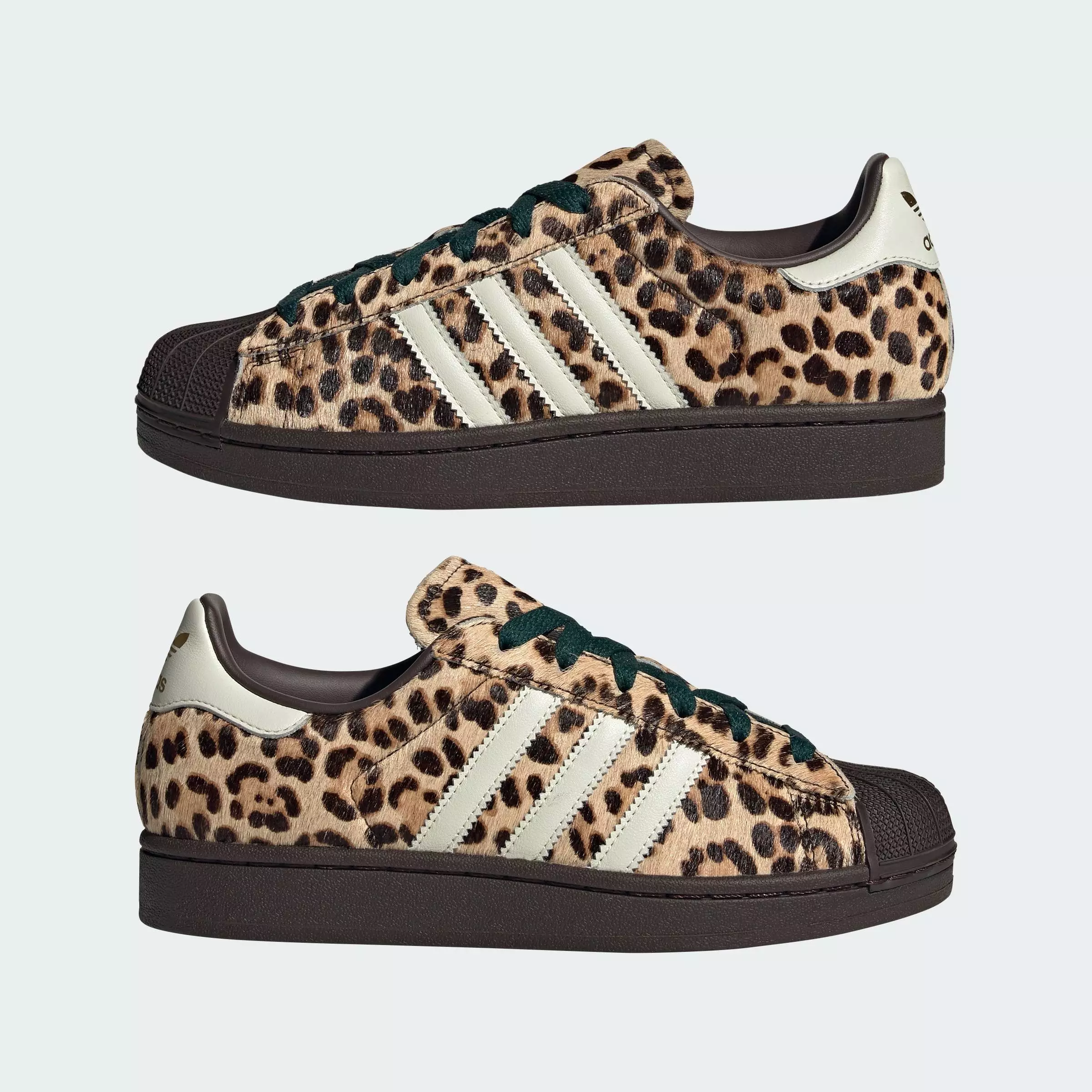 Lifestyle Superstar II Shoes Women Brown KI4203