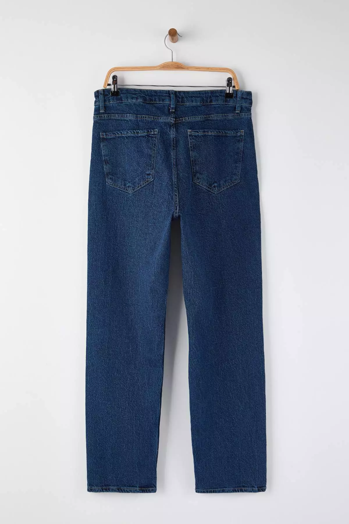 Navy Blue Baggy/90'S Straight Fit Jeans Baggy Jeans Tmnss24Je00012