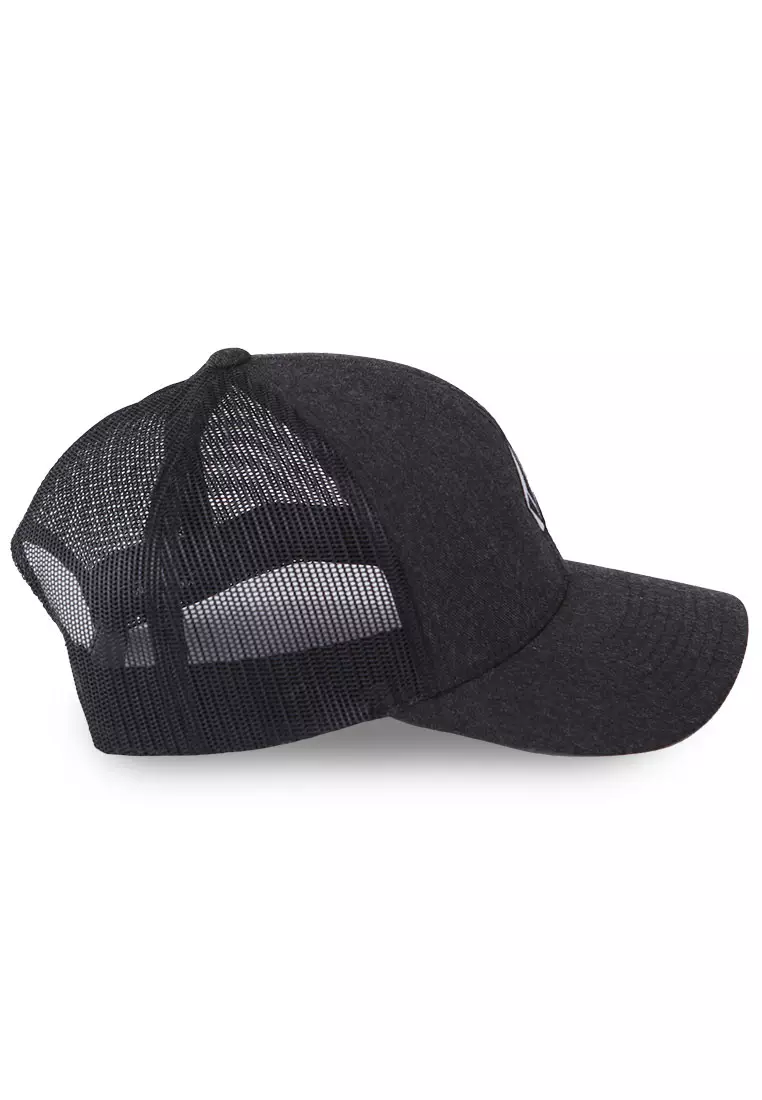 MCP FULL STONE CHEESE ADJUSTABLE HAT CHARCOAL HEATHER
