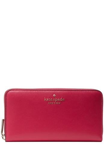 Kate Spade Kate Spade Staci Large Continental Wallet in Pink Ruby wlr00130  2023 | Buy Kate Spade Online | ZALORA Hong Kong