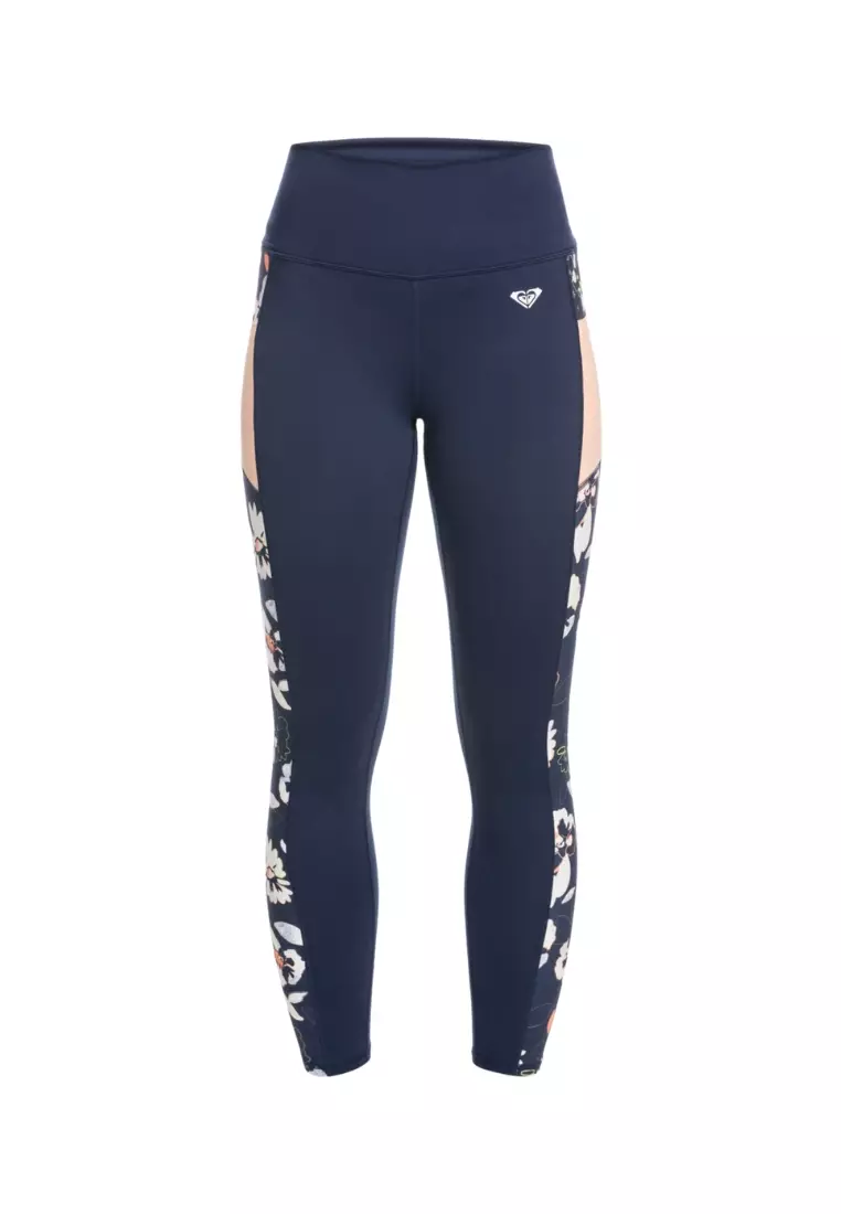 Women Heart Into It Sports Leggings Naval Academy