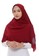 First Hijab red Nayara Square Hijab In Maroon 15DB7AA33A98B7GS_6