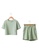 LC Waikiki green Self-Patterned Girl's T-Shirt and Shorts 81FF9KA6F32BABGS_1