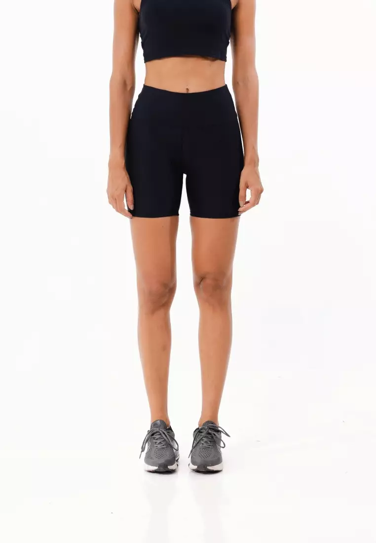 Lee Vierra LV LUX - Kailani Short Legging Highwaist, Celana Wanita - Nebula