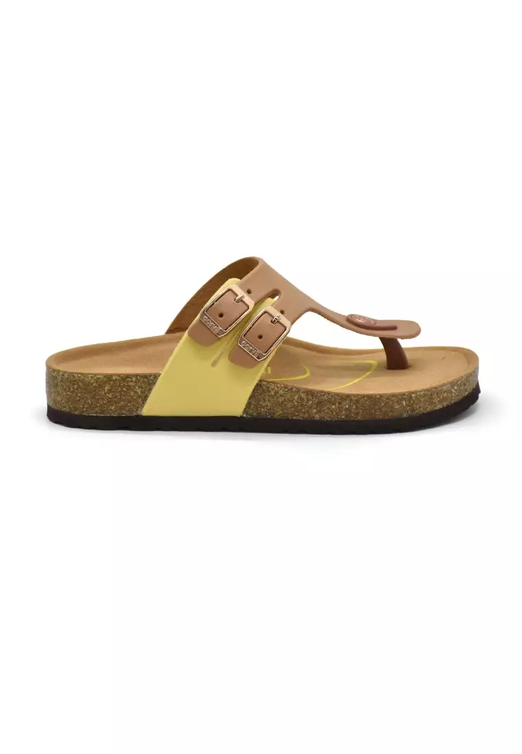 Carvil Sandal Anak Abigail-01 TW Stone/Yellow
