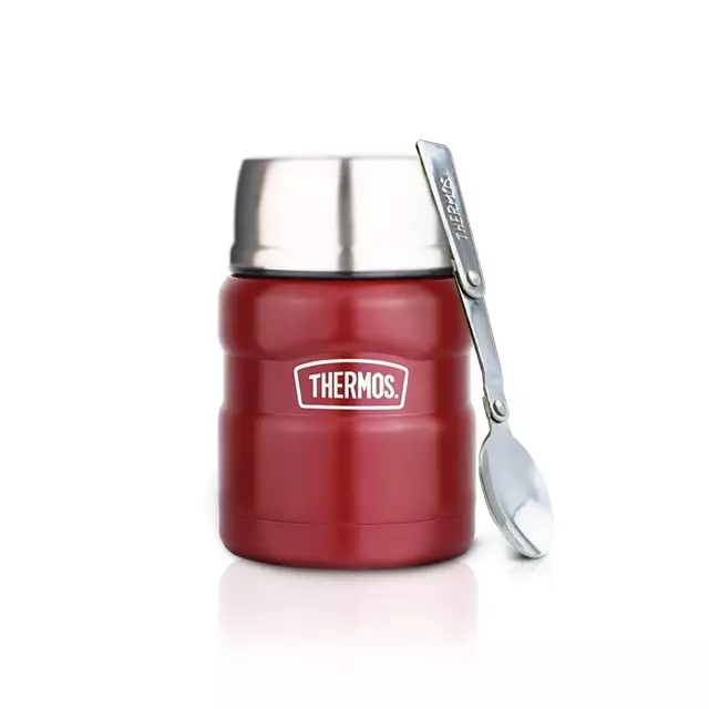 Thermos Vacuum Insulated Soup Jar (White) 200ml - Japanese Insulated Soup Jar