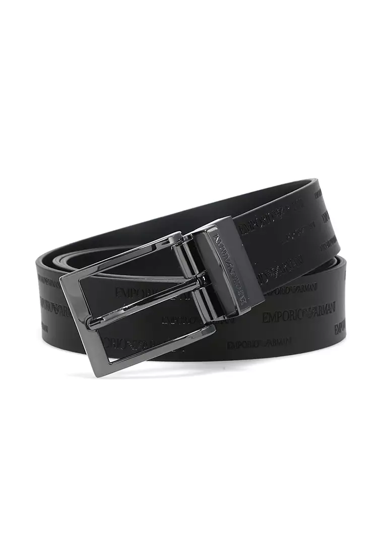 Buy Emporio Armani Emporio Armani men's belt 2024 Online | ZALORA Singapore