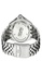 Gevril silver Gevril Men's Wall Street Green Emerald Dial, Green Ceramic Bezel Stainless Steel Bracelet 60FB4ACAE74461GS_2