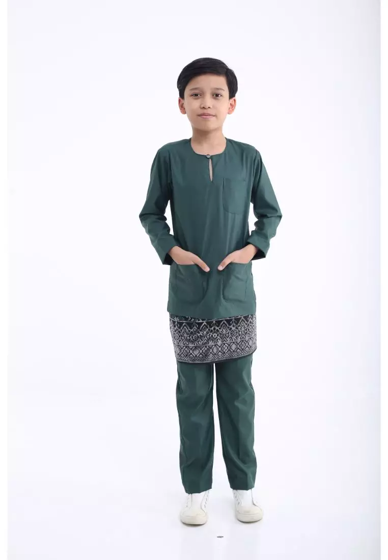 Baju Melayu Teluk Belanga Kids