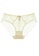 QuestChic white and yellow and multi and beige Deanna Sheer Soft Cotton Lace Brief 7B0B8US67E3EF1GS_1