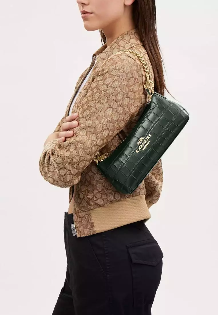 Jual Coach Coach Charlotte Shoulder Bag Amazon Green Original 2024