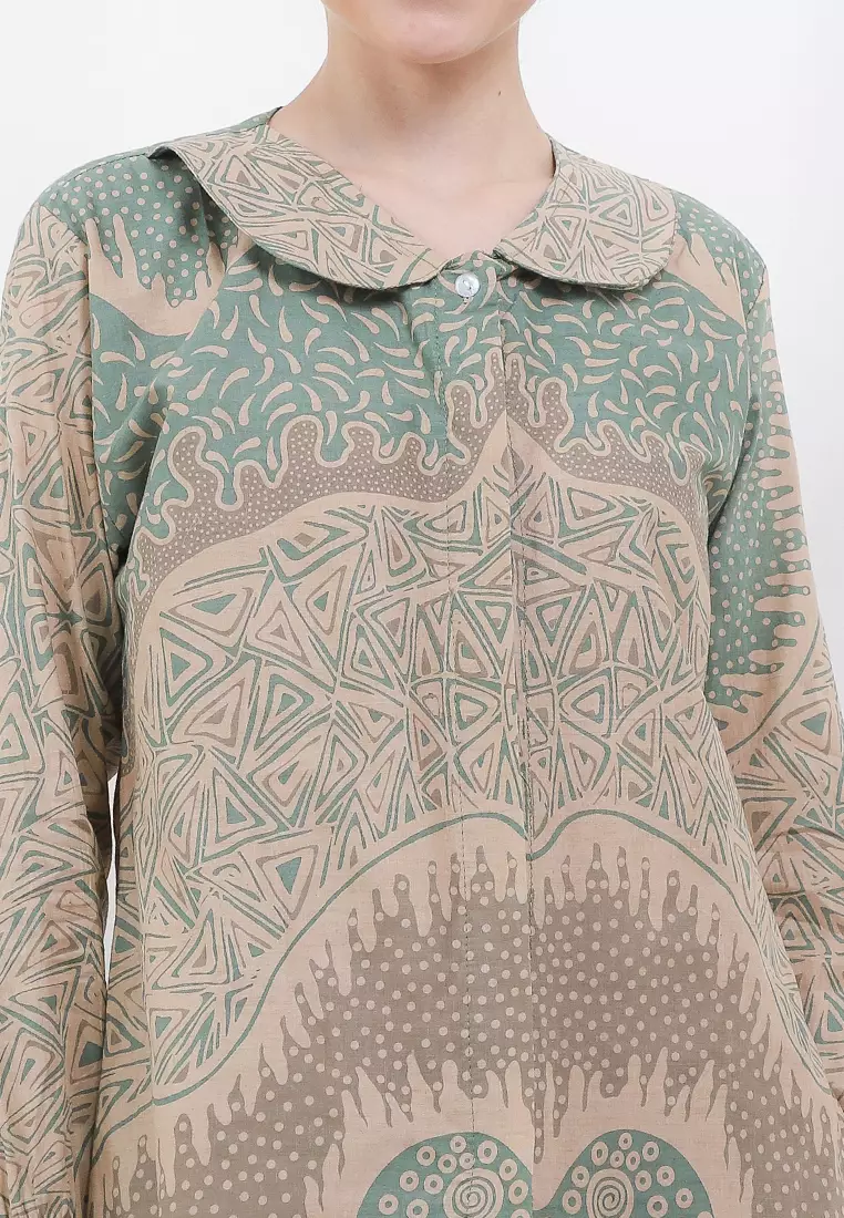 Piramid Blouse Batik Premium Wanita Casual Modern