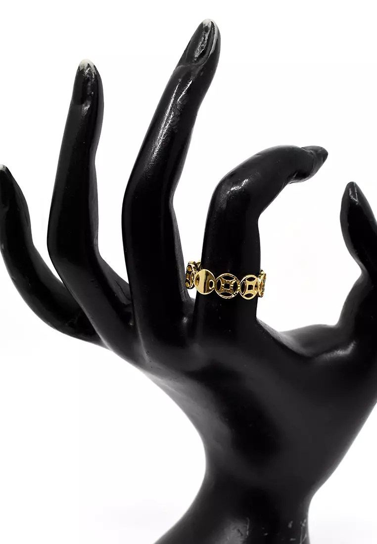 18K Yellow Gold Lady Ring