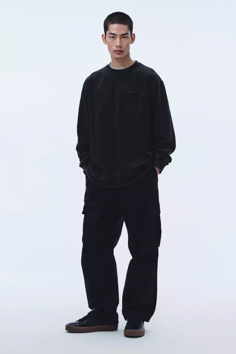 Loose Fit Long-sleeved top