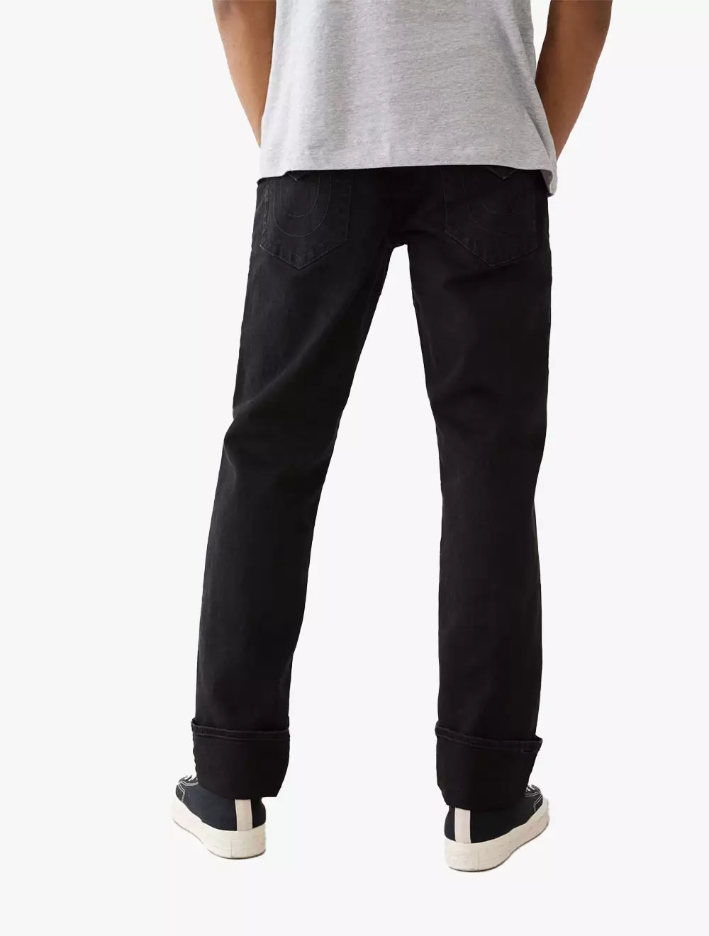 True Religion - Men Denim Pants - RICKY FLAP SN 34IN - Black