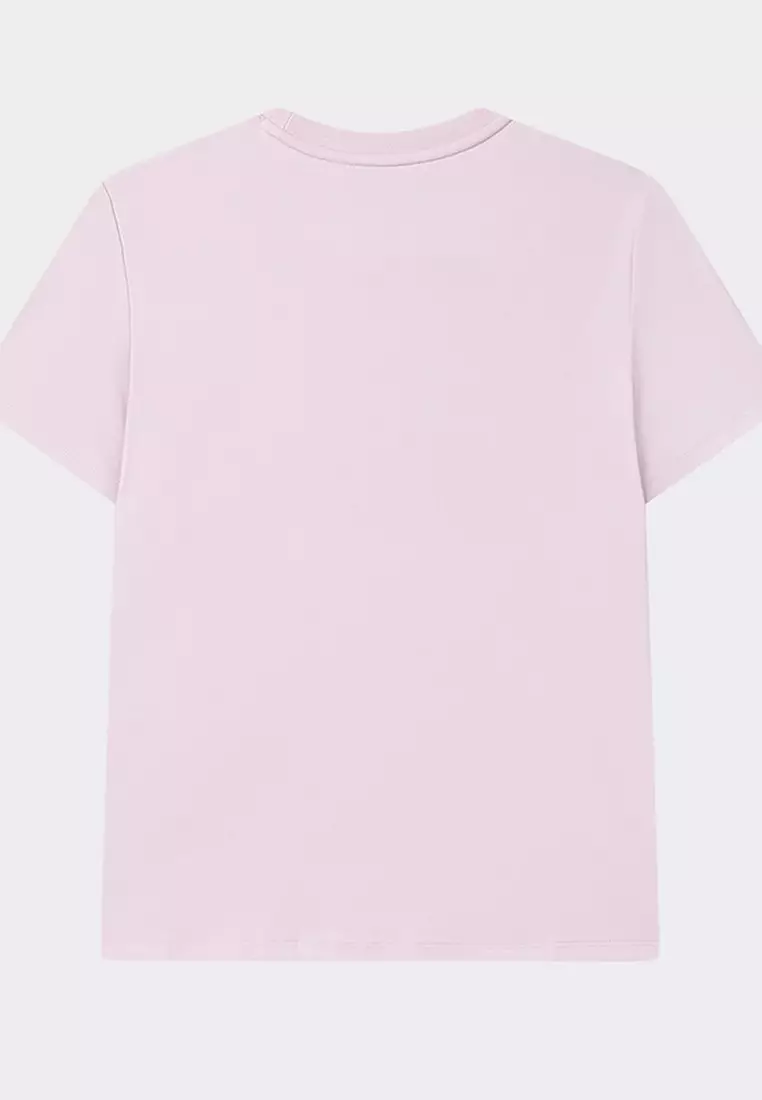 FILA CORE LIFESTYLE HERITAGE LIVE YOUR ELEGANCE Women Short Sleeve T-shirt (Violet)