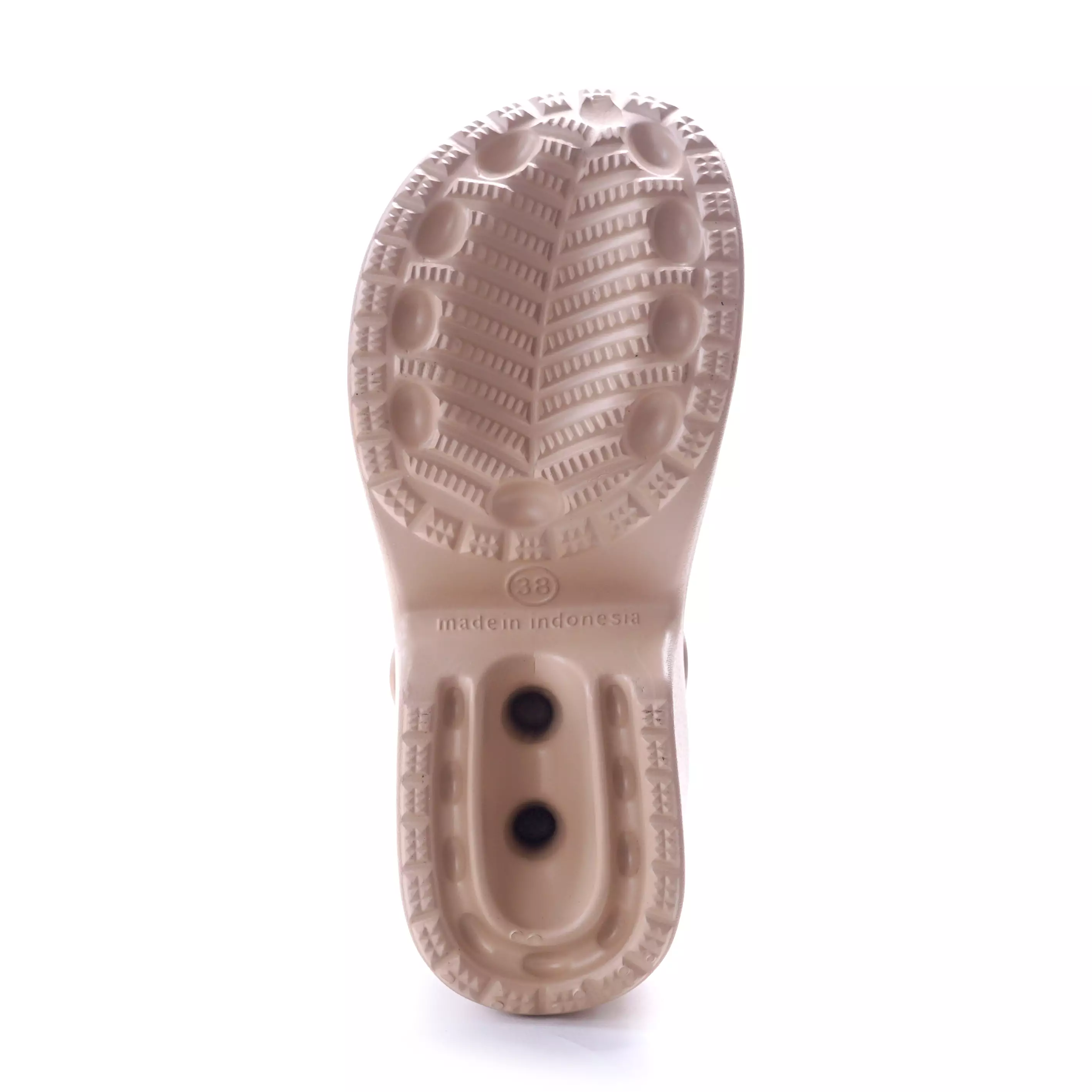 ZANDILAC - SANDAL WANITA DEWASA BZ230142WD - COKLAT JAHE full karet