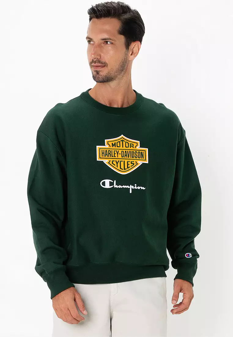 Harley-Davidson® Champion x Harley-Davidson® Fanatic Crew Neck Sweatshirt