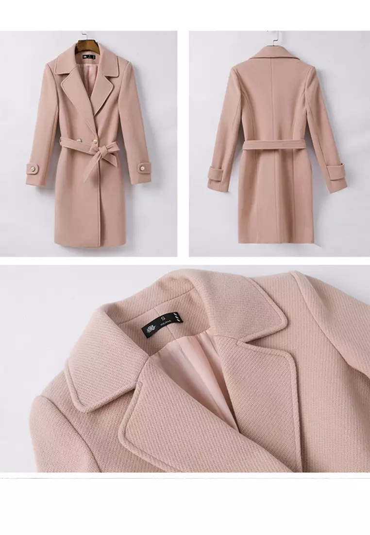 Slim Trench Coat YGH-EY89137