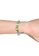 Her Jewellery green and silver Princess Charm Bracelet (Green) HE210AC99JDKSG_3
