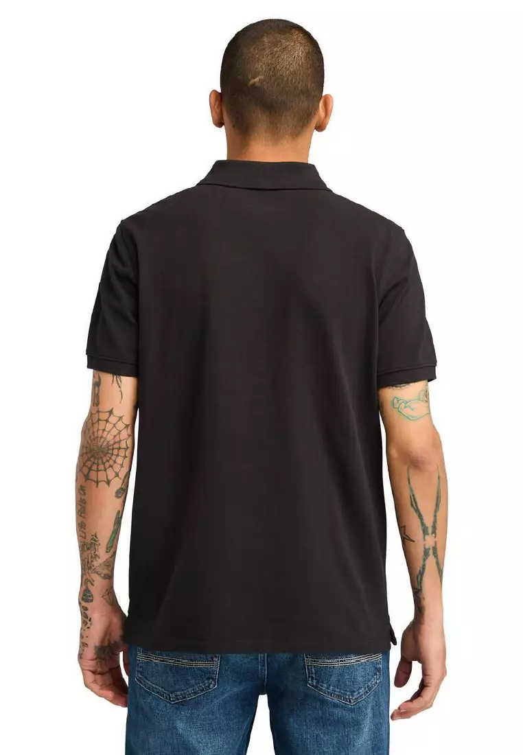 Mens Af Pique Short Sleeve Polo Tee