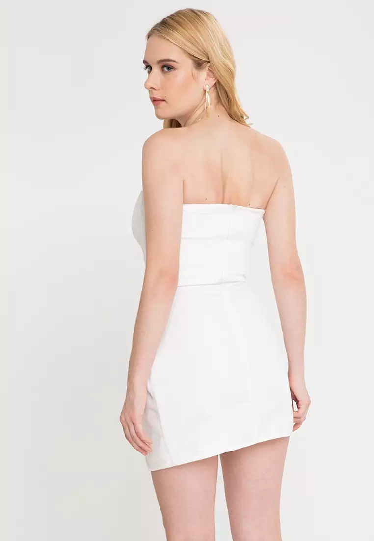 Charmer Corset Wrap Mini Dress