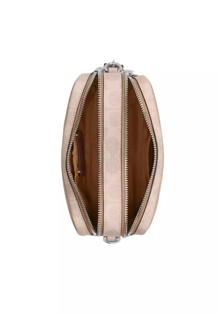 Buy Coach Coach Mini Shoulder Bag Carey With Signature Canvas In
