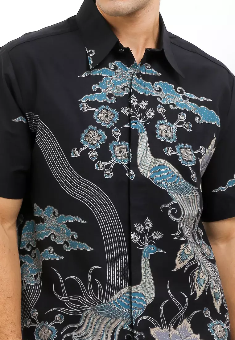 Hem Body Fit Batik Cendrawasih