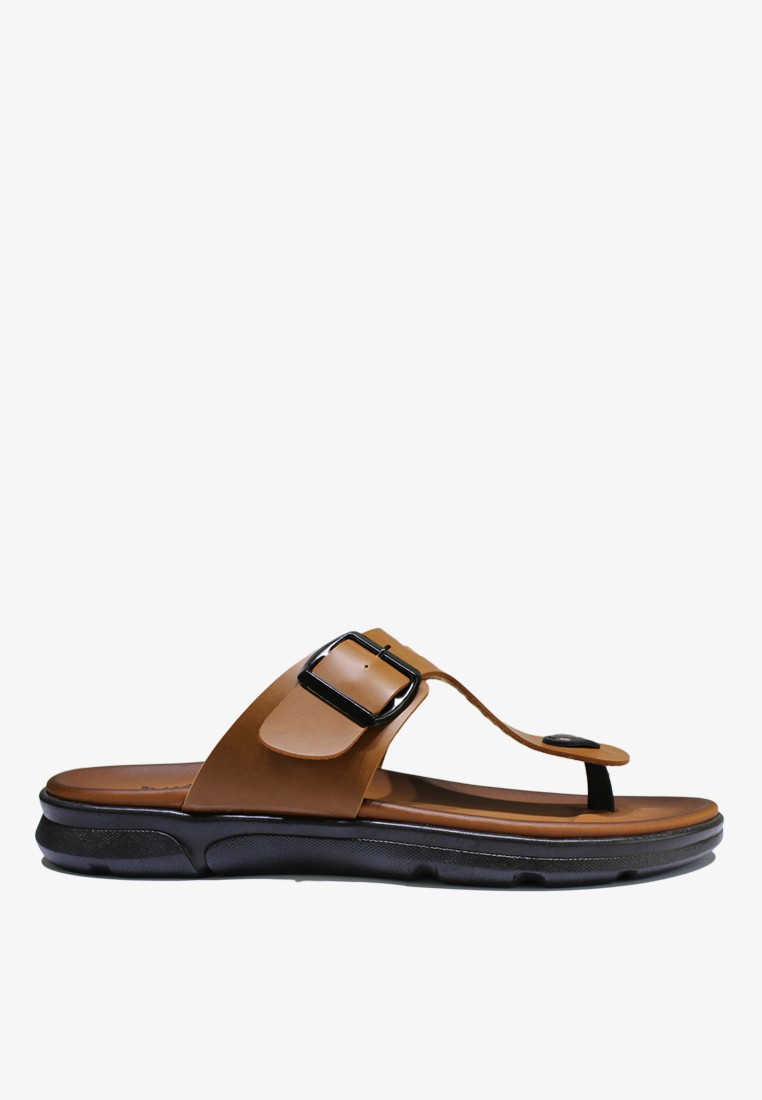 Dr Cardin Men Comfort Sandals with Buckle Detailing D-AC-7930