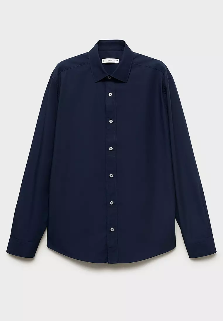 Regular-Fit 100% Cotton Shirt