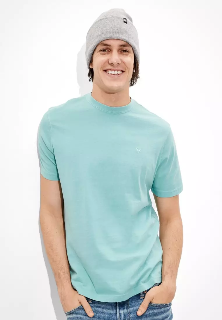 American eagle green outlet t shirt