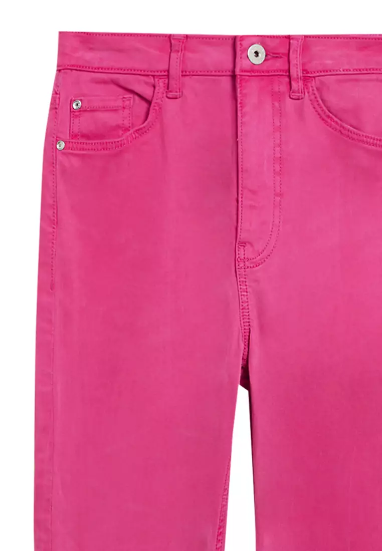 Supersoft High Waisted Skinny Cropped Jeans