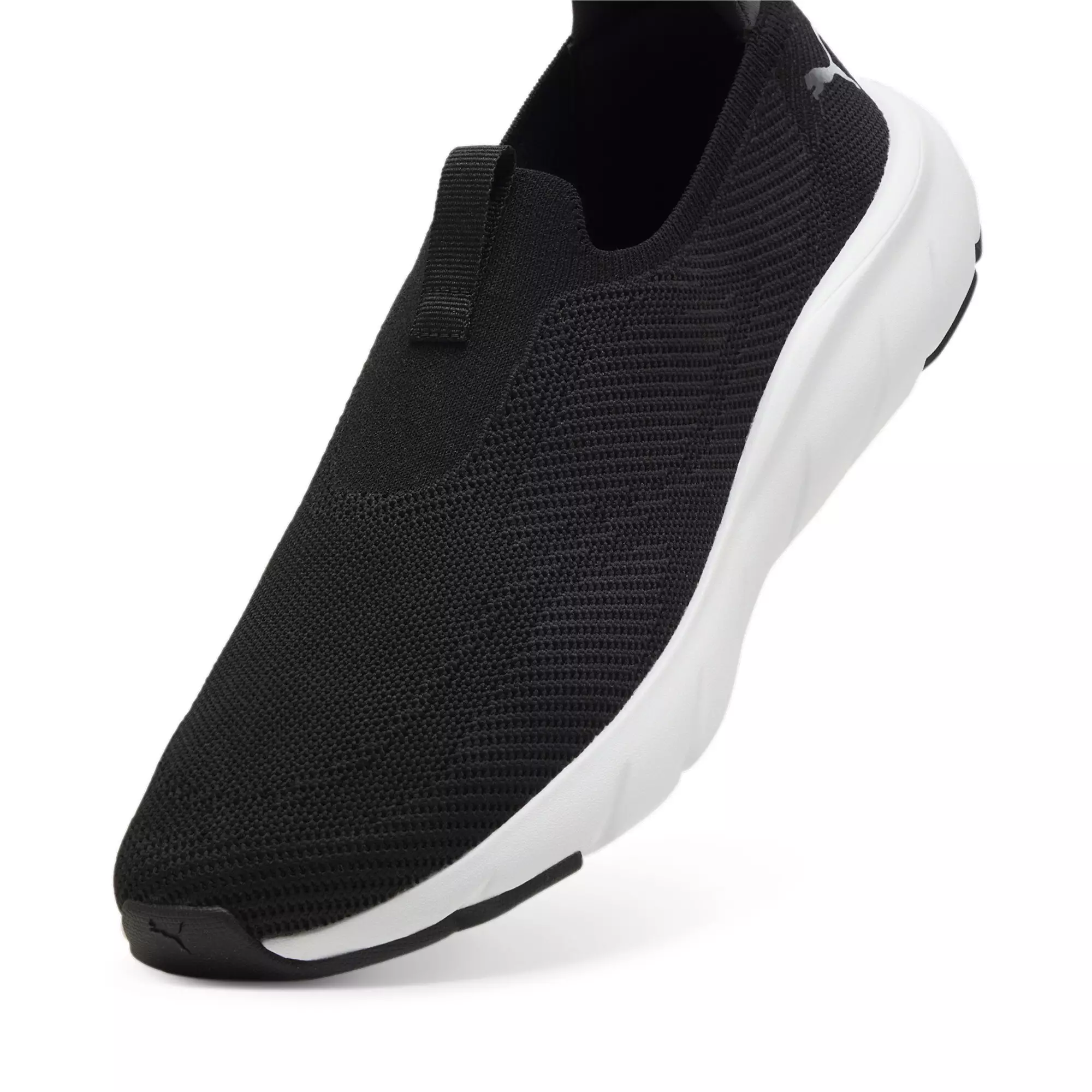 PUMA SOFTRIDE Flex Knit Slip-On Running Shoes