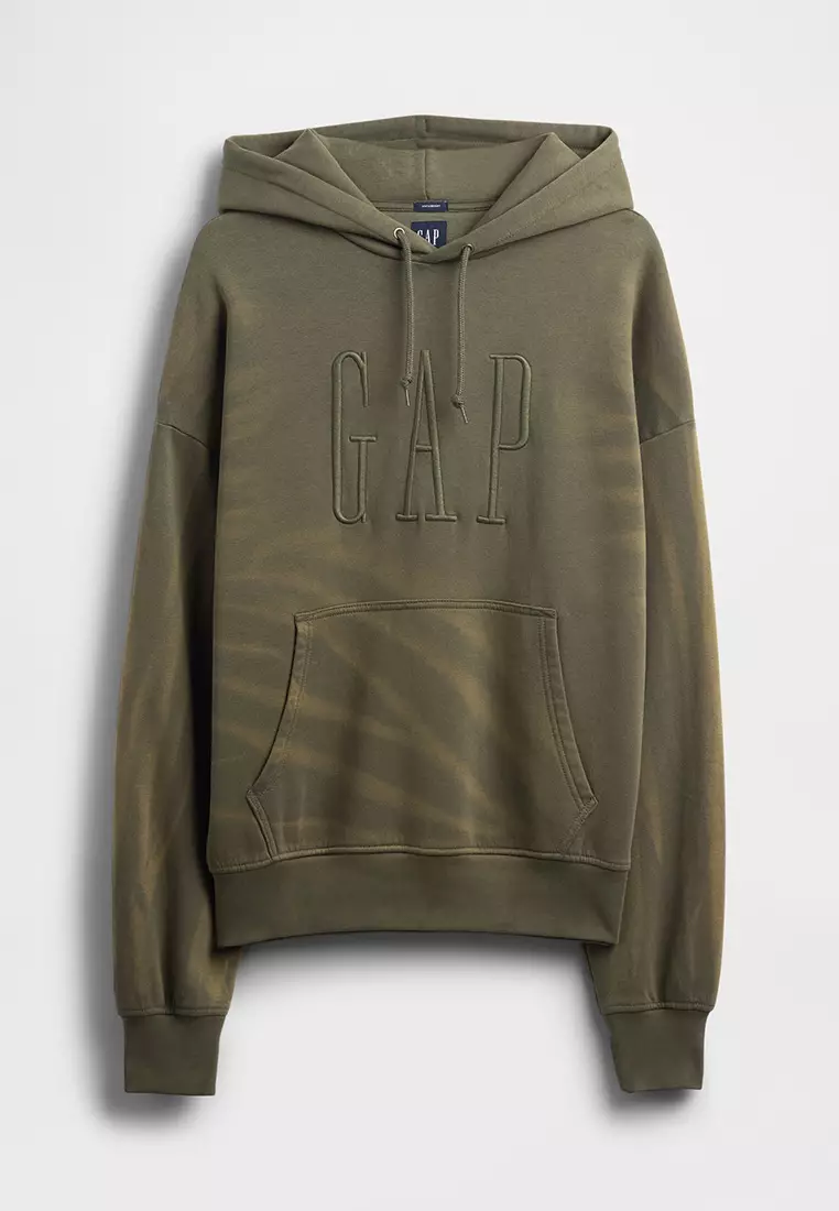 Vintage Soft Oversized Logo Hoodie