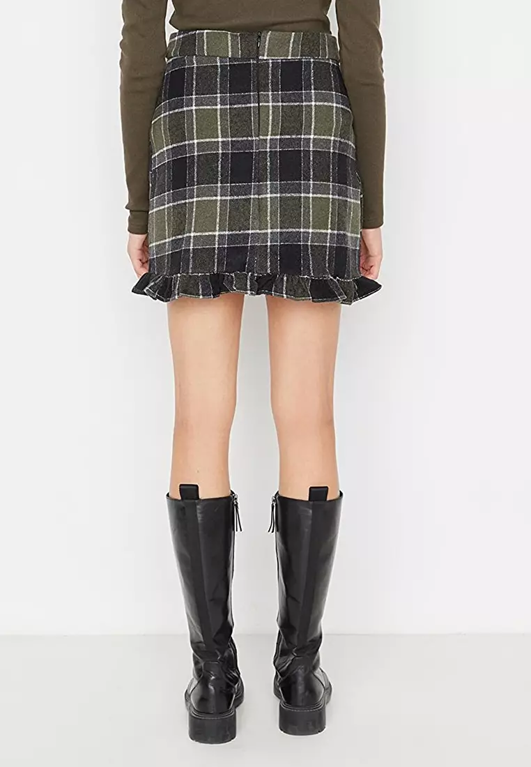 Checkered skirt on sale malaysia