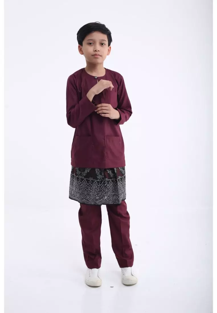 Baju Melayu Teluk Belanga Kids